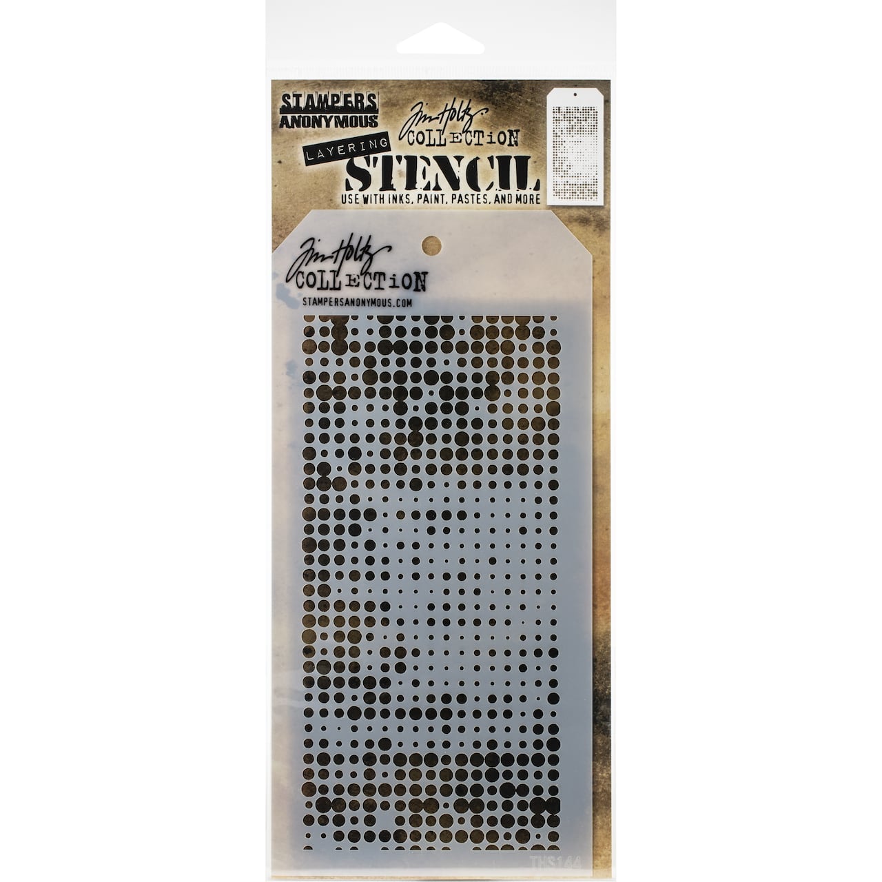 Stampers Anonymous Tim Holtz® Halftone Layered Stencil